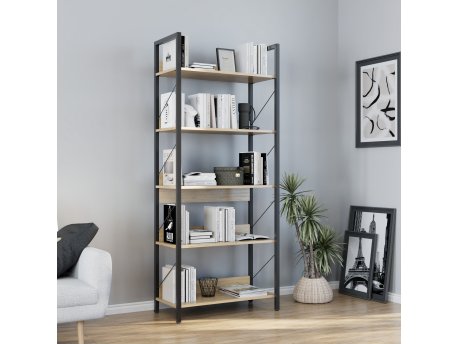 HANAH HOME Polica za knjige Ktp 850 Ff 1