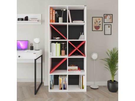 HANAH HOME Polica za knjige Ktp 910 Bk 1