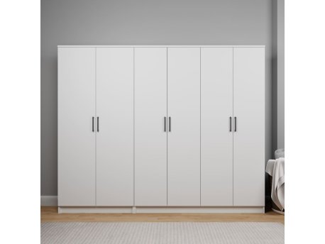 HANAH HOME Ormar bela boja Kardelen 1600 105