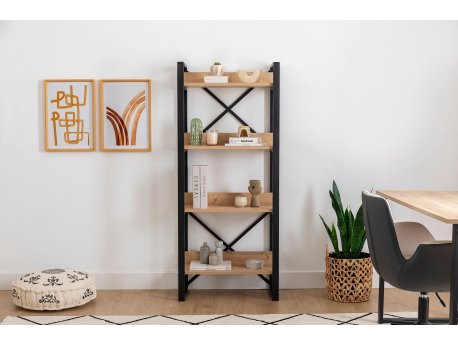 HANAH HOME Polica za knjige Adisa Sapphire
