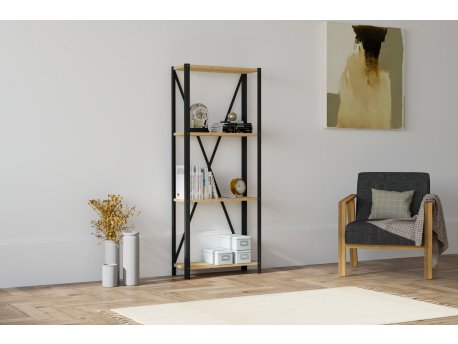 HANAH HOME Polica za knjige London Sapphire