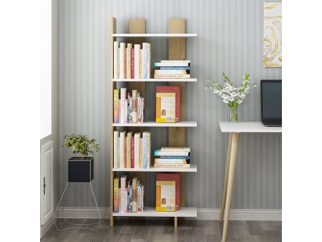 HANAH HOME Polica za knjige Elas White