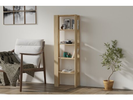 HANAH HOME Polica za knjige Pucon Oak