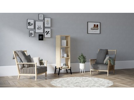 HANAH HOME Polica za knjige Gordes Sapphire