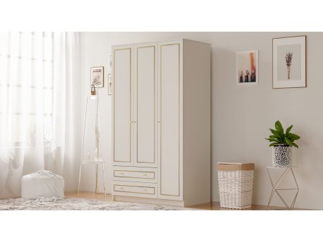 HANAH HOME Ormar mat bele boje Rb 076