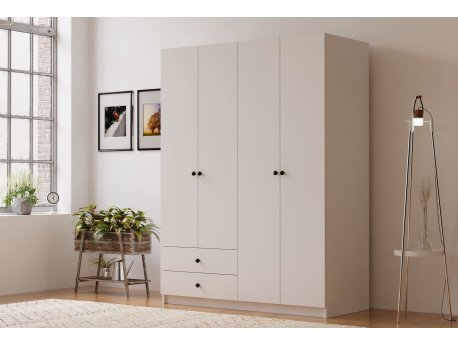 HANAH HOME Ormar mat bela boja Rb 067