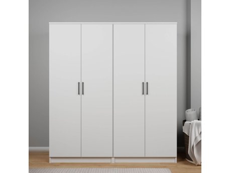 HANAH HOME Ormar bele boje Kardelen 1600 103