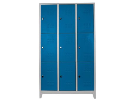 HANAH HOME Ormarić za skladištenje Js1024Ma sivo plave boje