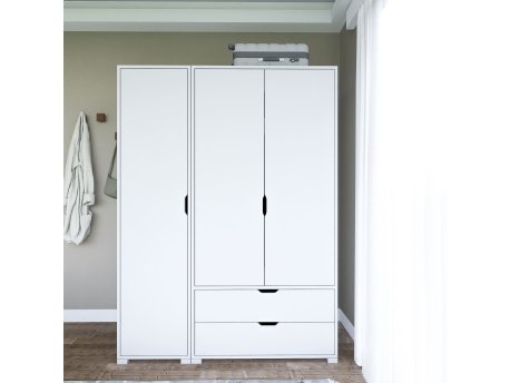 HANAH HOME Ormar bele boje Duru 1600 020