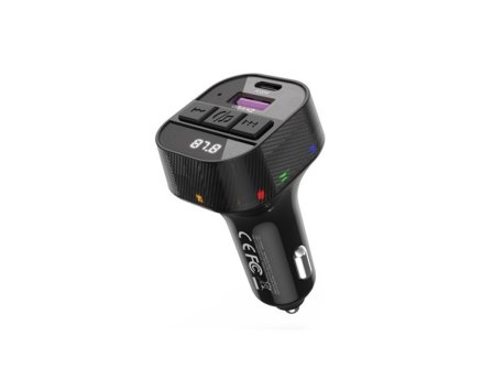 XO XO transmitter FM Bluetooth MP3 auto punjač 30W BLACK