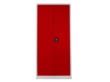 HANAH HOME Ormarić za skladištenje Js1008Kı sivo - crveni