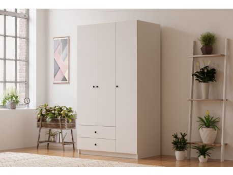 HANAH HOME Ormar mat bele boje Rb 066