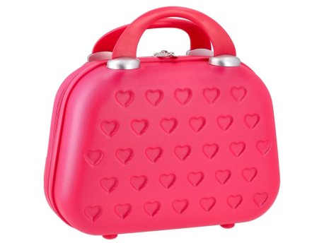 EMPIRE Nica, neseser, ABS, roze, 12 inch