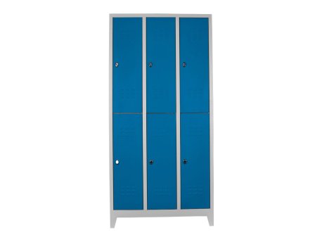 HANAH HOME Ormarić za skladištenje Js1025Ma plavo sive boje