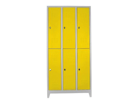 HANAH HOME Ormarić za skladištenje Js1025Sa sivo - žuta boja
