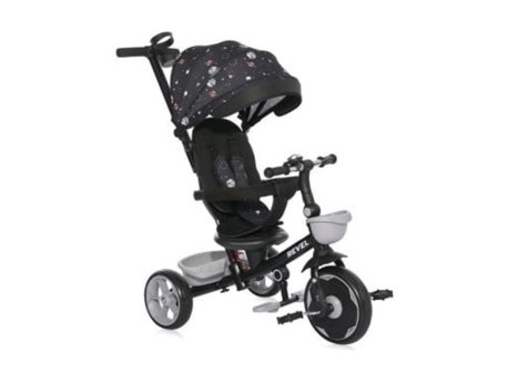 LORELLI BERTONI Tricikl Revel Black Cosmos