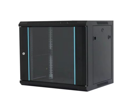 MAXPRO LINE Rack orman nazidni, 9U, 600x450, staklena vrata