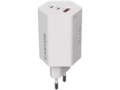 CANYON Hexagon 65 kućni punjač 65W Beli (CND-CHAHEX65W)