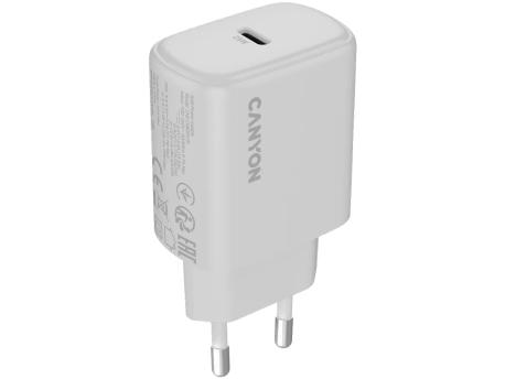 CANYON OnCharge 250 kućni punjač 25W Beli (CNE-CHA250-21)