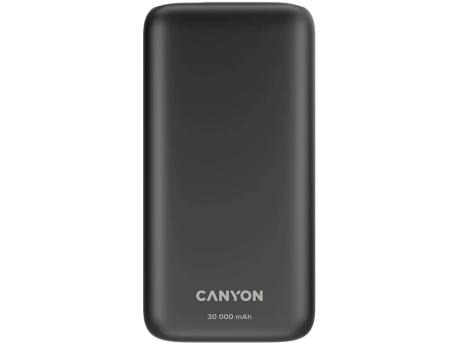 CANYON PB-301 PowerBank baterija-punjač 30000 mAh Crni (CNE-CPB301B)