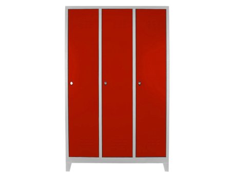 HANAH HOME Ormarić za skladištenje Js1027Kı sivo - crveni