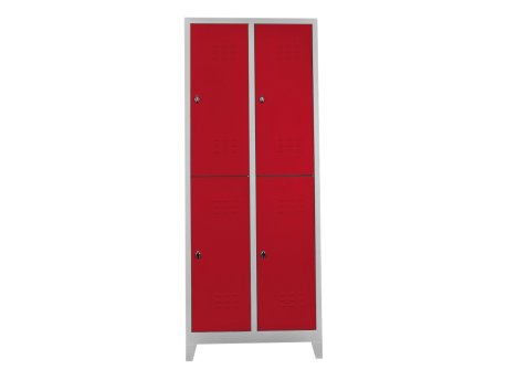 HANAH HOME Ormarić za skladištenje Js1026Kı crvene boje