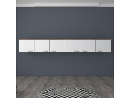 HANAH HOME Zidni ormar orah bela boja BA132 3906