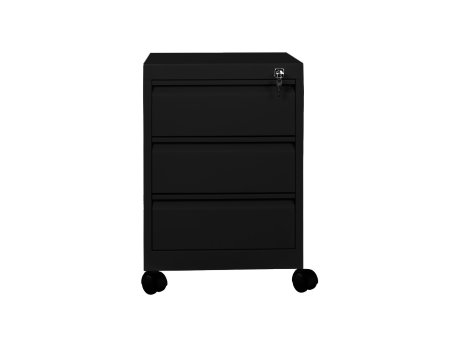 HANAH HOME Ormarić za skladištenje crna boja Js1019Sı