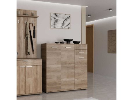 HANAH HOME Ormar za cipele Adr 532 Tt 1 svetli orah