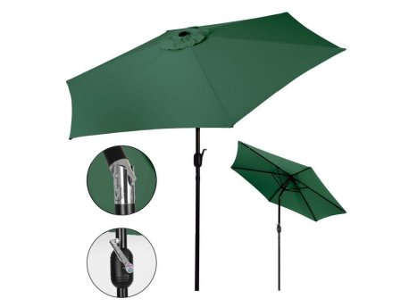 ModernHome Veliki ugaoni suncobran GREEN
