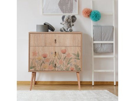 HANAH HOME Noćni ormarić City Trio Tulip
