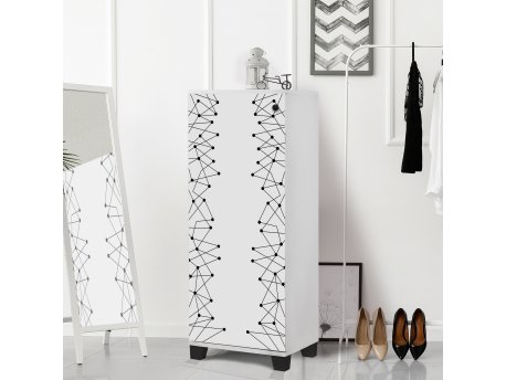 HANAH HOME Ormar za cipele Filinta 801 White
