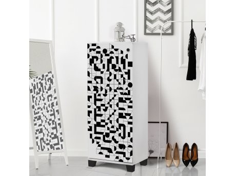 HANAH HOME Ormar za cipele Filinta 802 White