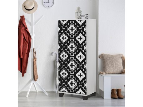 HANAH HOME Ormar za cipele Filinta Swan White