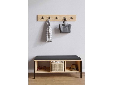 HANAH HOME Ormar za cipele Shanel Sapphire hrast boja