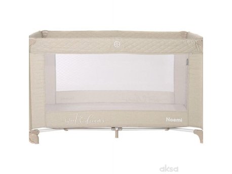 LORELLI BERTONI Prenosivi krevetac Noemi 1 nivo fog beige