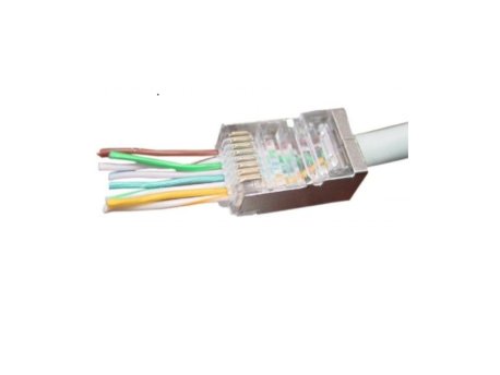 GEMBIRD Universal pass-through CAT5 FTP plug 8P8C