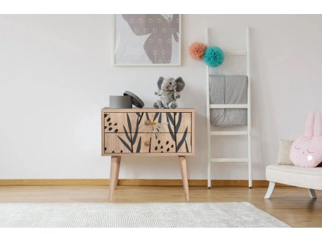 HANAH HOME Noćni ormarić City Two Daisy