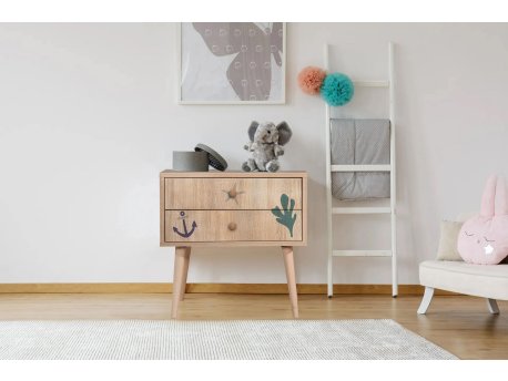 HANAH HOME Noćni ormarić City Two Marin