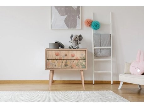 HANAH HOME Noćni ormarić City Two Tulip
