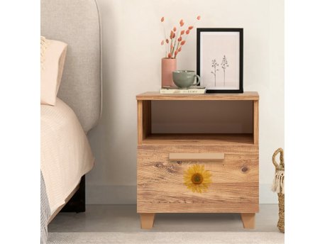 HANAH HOME Noćni ormarić Leva Alfa Seed