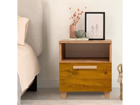 HANAH HOME Noćni ormarić Leva Alfa Sun