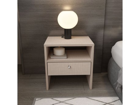 HANAH HOME Noćni ormarić Nova Beige