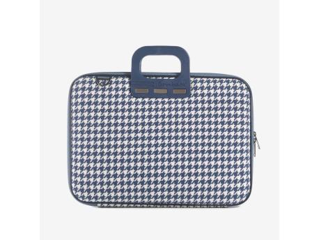 BOMBATA Torba Pied de Poule 15,6''-16'' Plava (E00842 11)