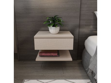 HANAH HOME Noćni ormarić Vivid Beige
