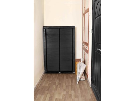 HANAH HOME Ormar za cipele Bez Black
