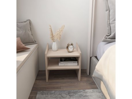 HANAH HOME Noćni ormarić Adin Beige