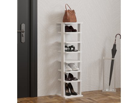 HANAH HOME Ormar za cipele Ayka White