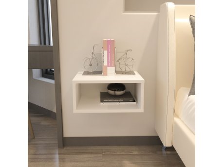 HANAH HOME Noćni ormarić Dora White