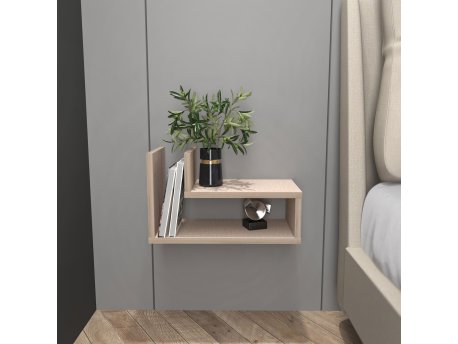 HANAH HOME Noćni ormarić Lara Beige